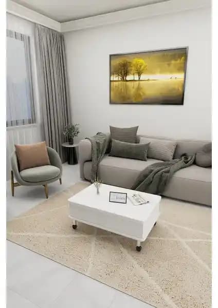 Kolexonline Çok Fonksiyonlu Tekerlekli Akıllı Sehpa Modern Tasarım ve Kullanım Kolaylığıyla