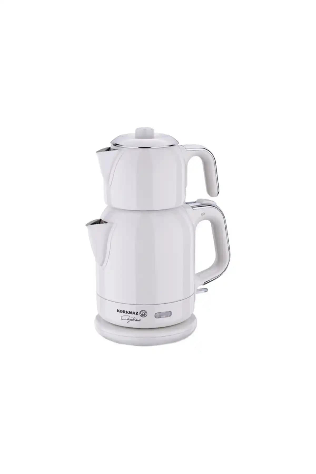 KORKMAZ A331-08 Çaytema Elektrikli Çaydanlık Modern ve Dayanıklı Tasarımıyla Kullanıcıların Beğenisini Kazanıyor