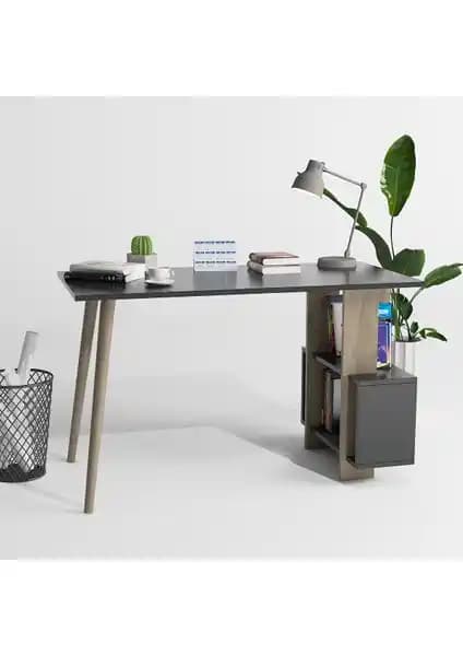 Lagomood Çalışma Masaları Antrasit Ceviz ve Beyaz Meşe Modellerinin Detaylı Karşılaştırması