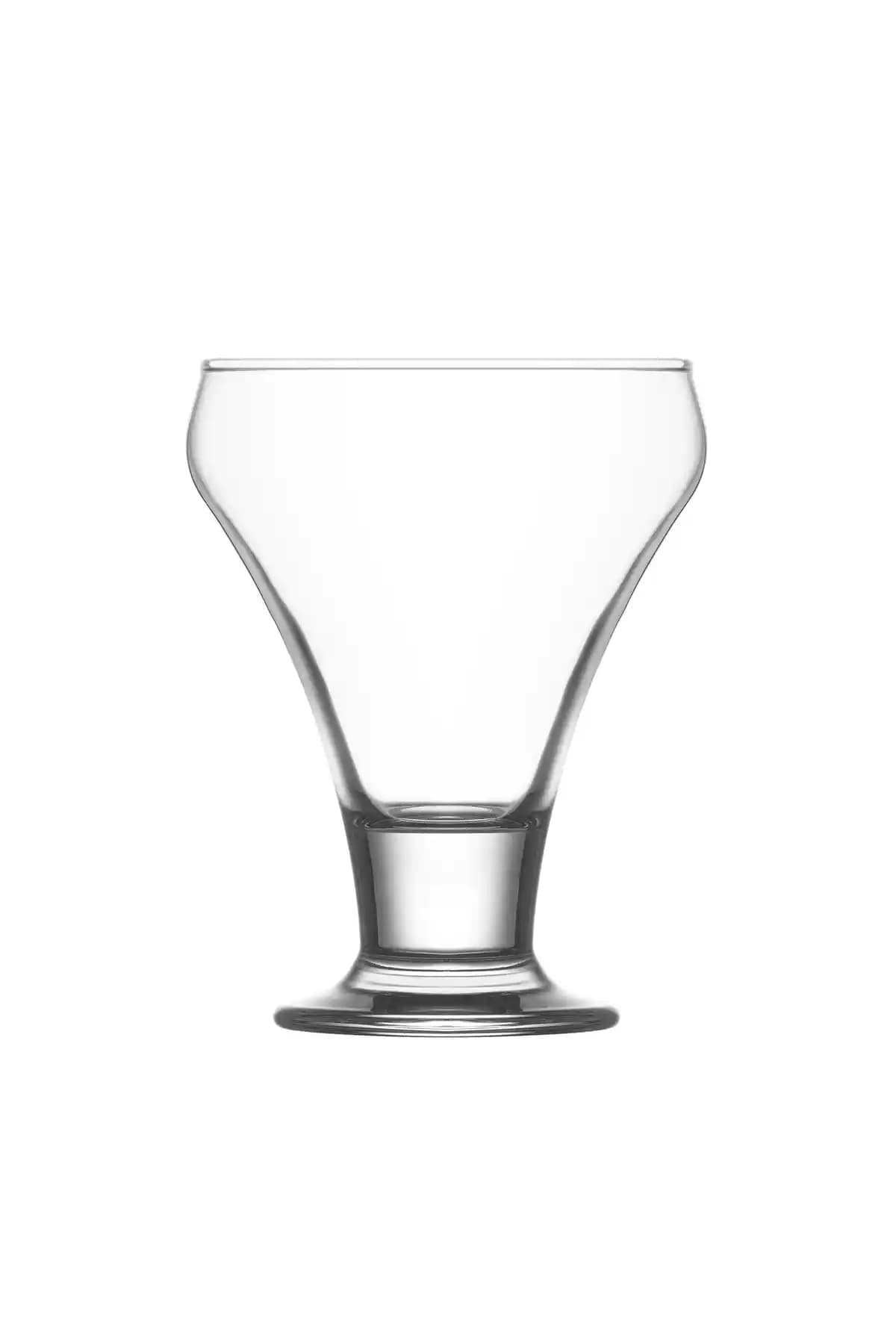 LAV Frosty Serisi Şeffaf Ayaklı Dondurma ve Tatlı Kaseleri Günlük ve Özel Kullanım İçin