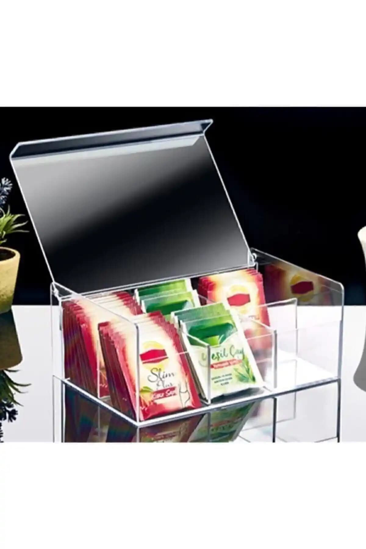 Lilya Home Çay Kutusu: Modern ve Pratik Tasarımıyla Mutfak Dekorasyonunu Tamamlar