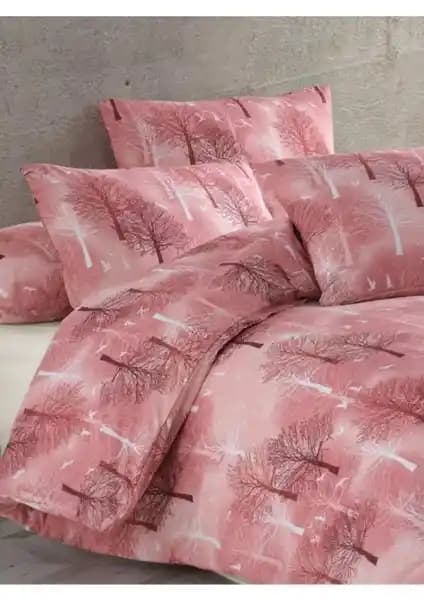 Lotusline Bordo Ağaç Desen ve Totem Çizgili Tek Kişilik Nevresim Takımı Karşılaştırması