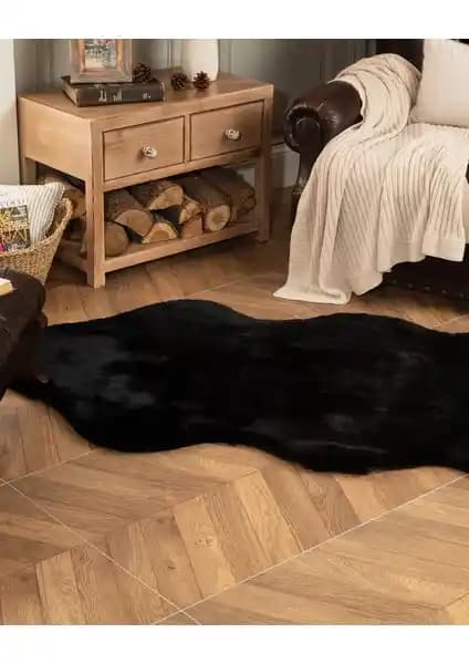 Madame Coco Arc En Ciel Tavşan Post Antrasit Modern Halı Şıklık ve Konfor Bir Arada