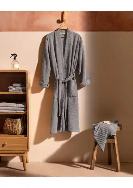 Madame Coco Carla Kimono Unisex Bornoz Seti Modern ve Şık Tasarımıyla Konfor Sunar