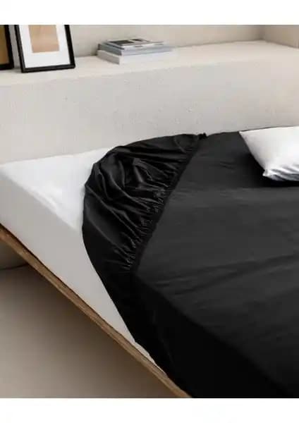 Madame Coco Manon King Size %100 Pamuk Ranforce Siyah Lastikli Çarşaf Ürün Özellikleri ve Avantajları