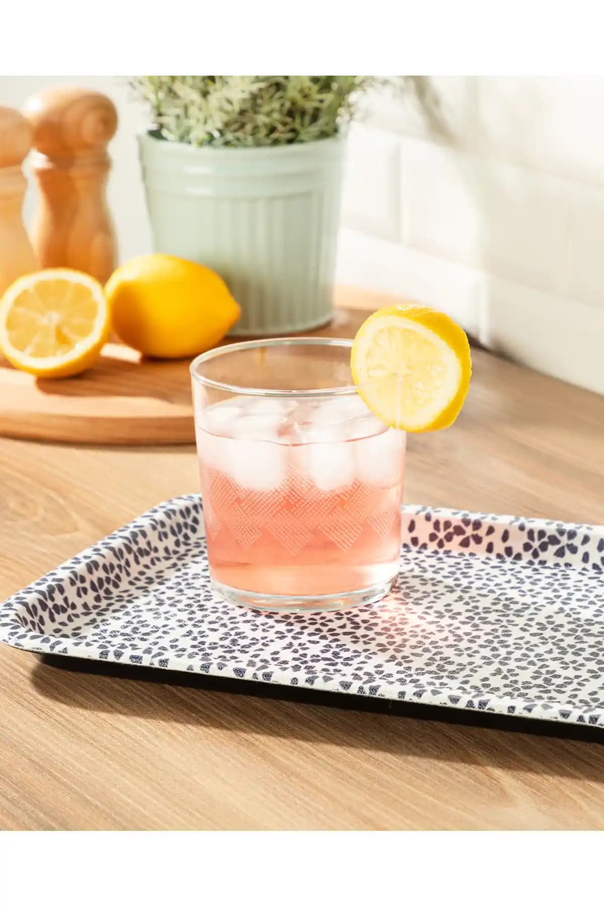 Madame Coco Rêve Bleu Fleur Sauvage Dikdörtgen Tepsi: Estetik ve Fonksiyonellik Bir Arada