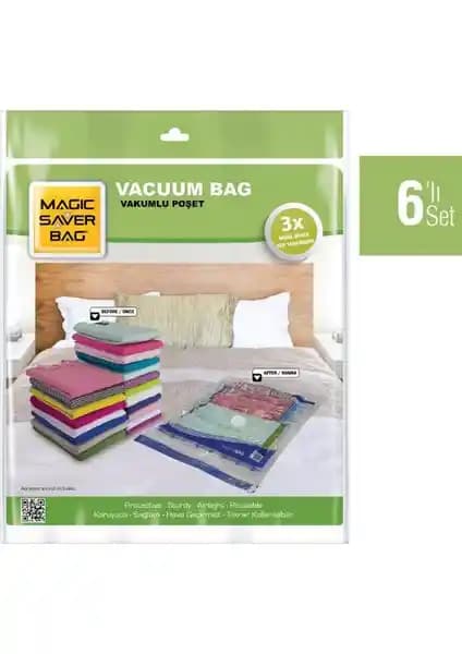 Magic Saver Bag Vakumlu Poşet Setleri Karşılaştırması 6'lı ve 12'li seçeneklerin özellikleri ve kullanıcı yorumları