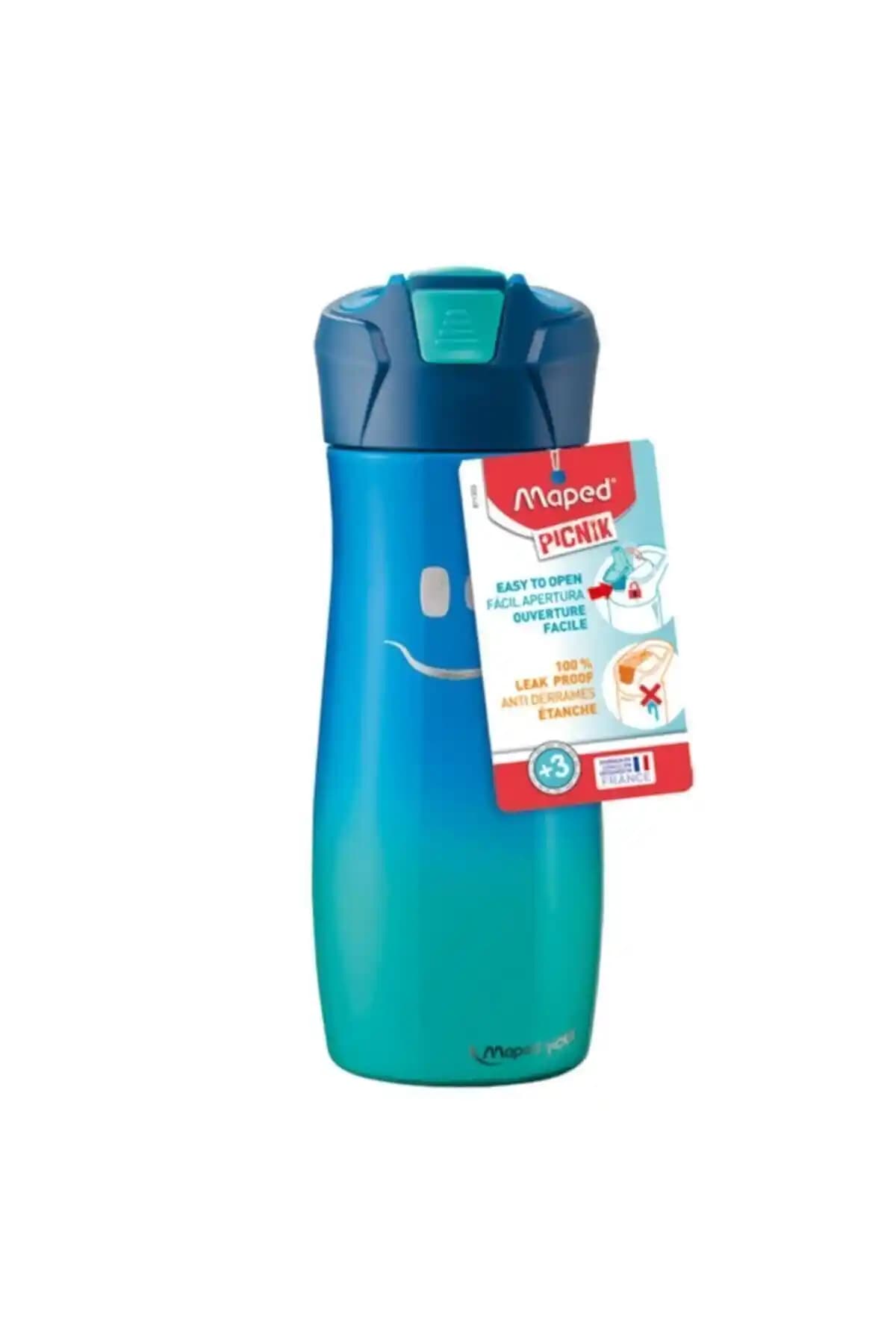 Maped Picnik 580ml Çelik Matara: Dayanıklı ve Estetik Su Şişesi for Children