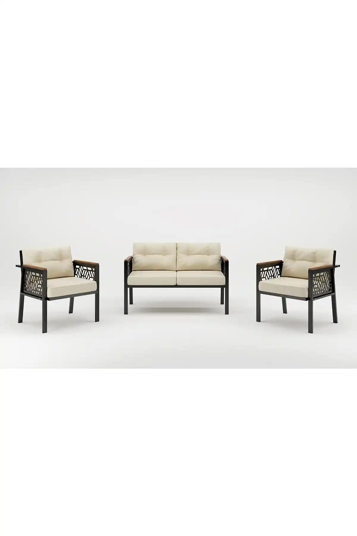 MELİSA Balkon ve Bahçe Oturma Takımı: Dayanıklı ve Şık Modern Tasarım