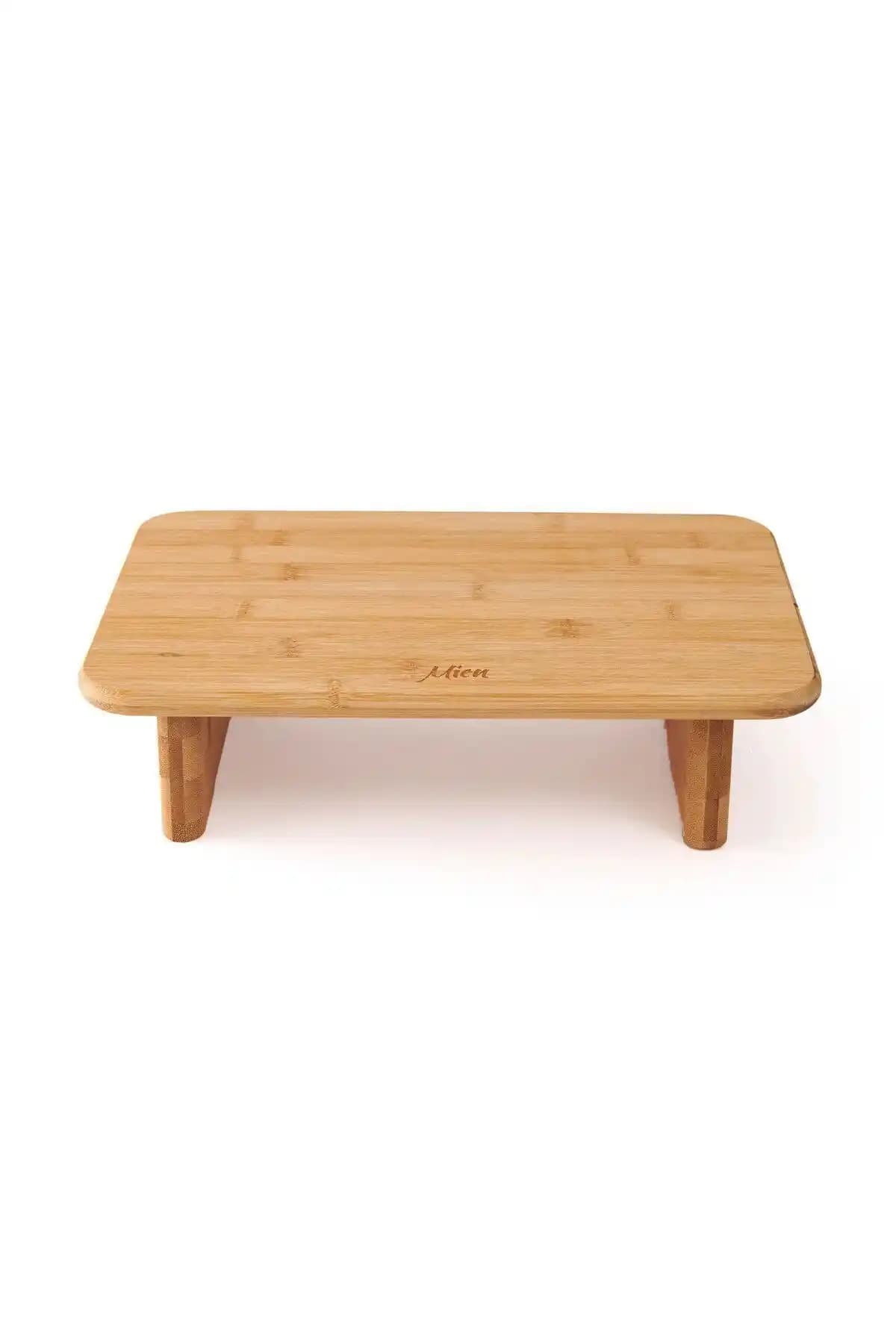 MİEN Mien Bambu Ayaklı Diktörtgen Kesme Tahtası: Estetik ve İşlevselliğin Birleşimi