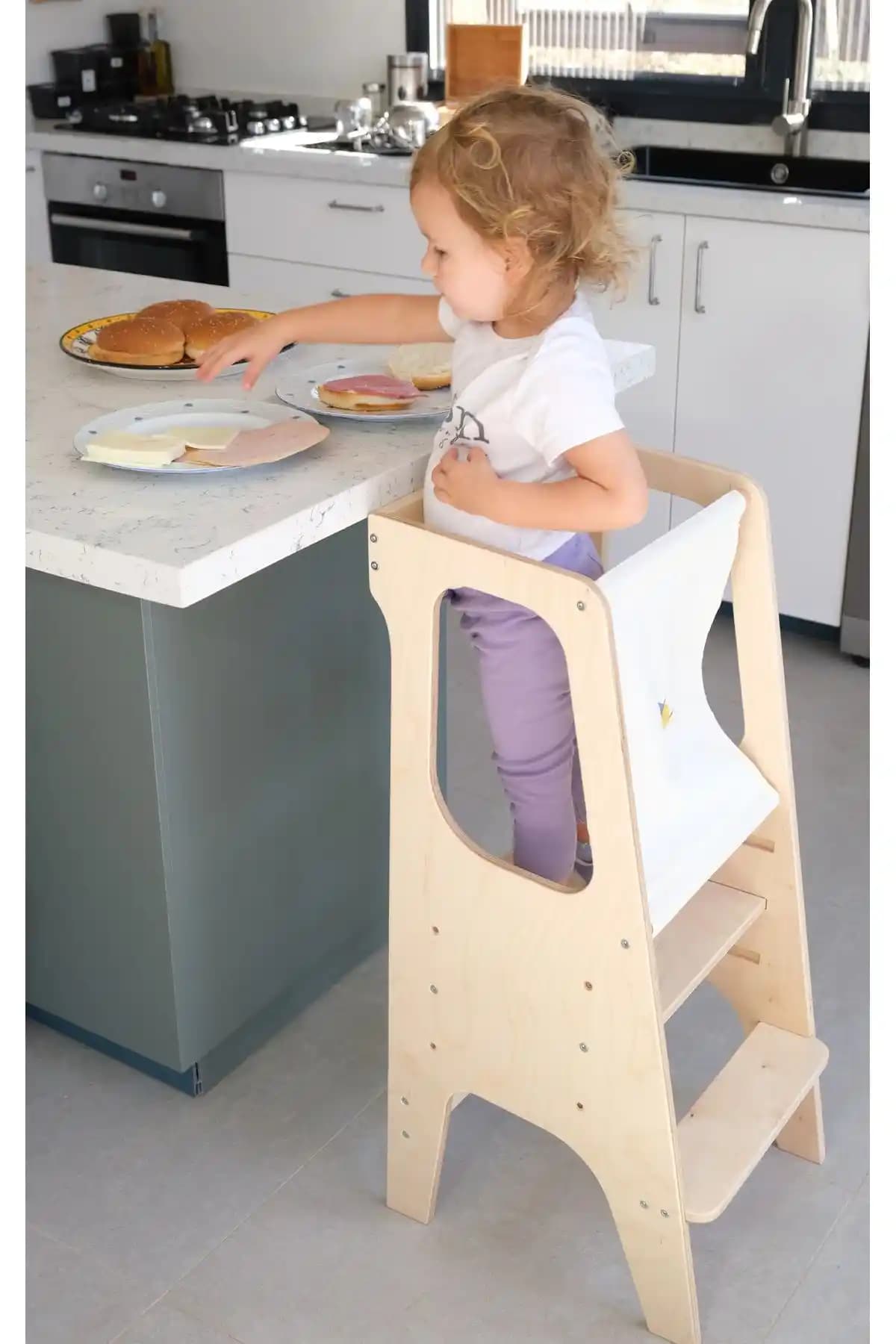 Minik Fare Öğrenme Kulesi: Güvenli ve Estetik Çocuk Gelişim Aracı