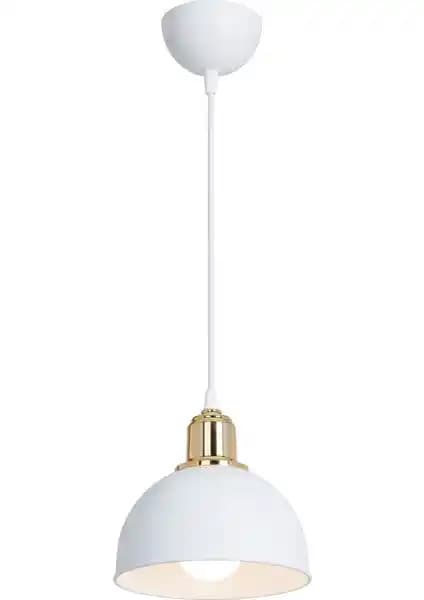 Modelight Bella Tekli Sarkıt Beyaz: Modern ve Şık İç Mekan Aydınlatma Çözümü