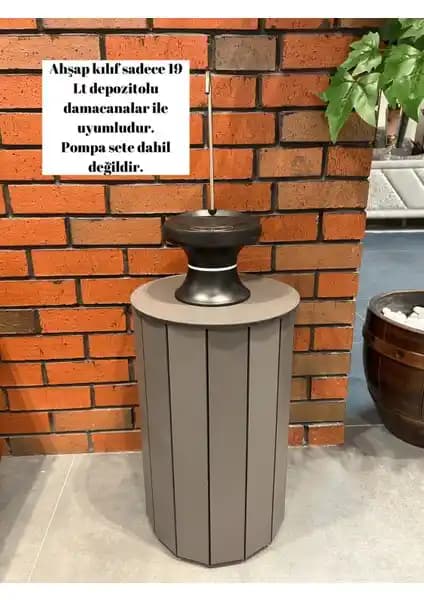 Modern ve Dayanıklı Ahşap Damacana Sebil Kılıfı Saklama Kutusu Ürün Tanıtımı