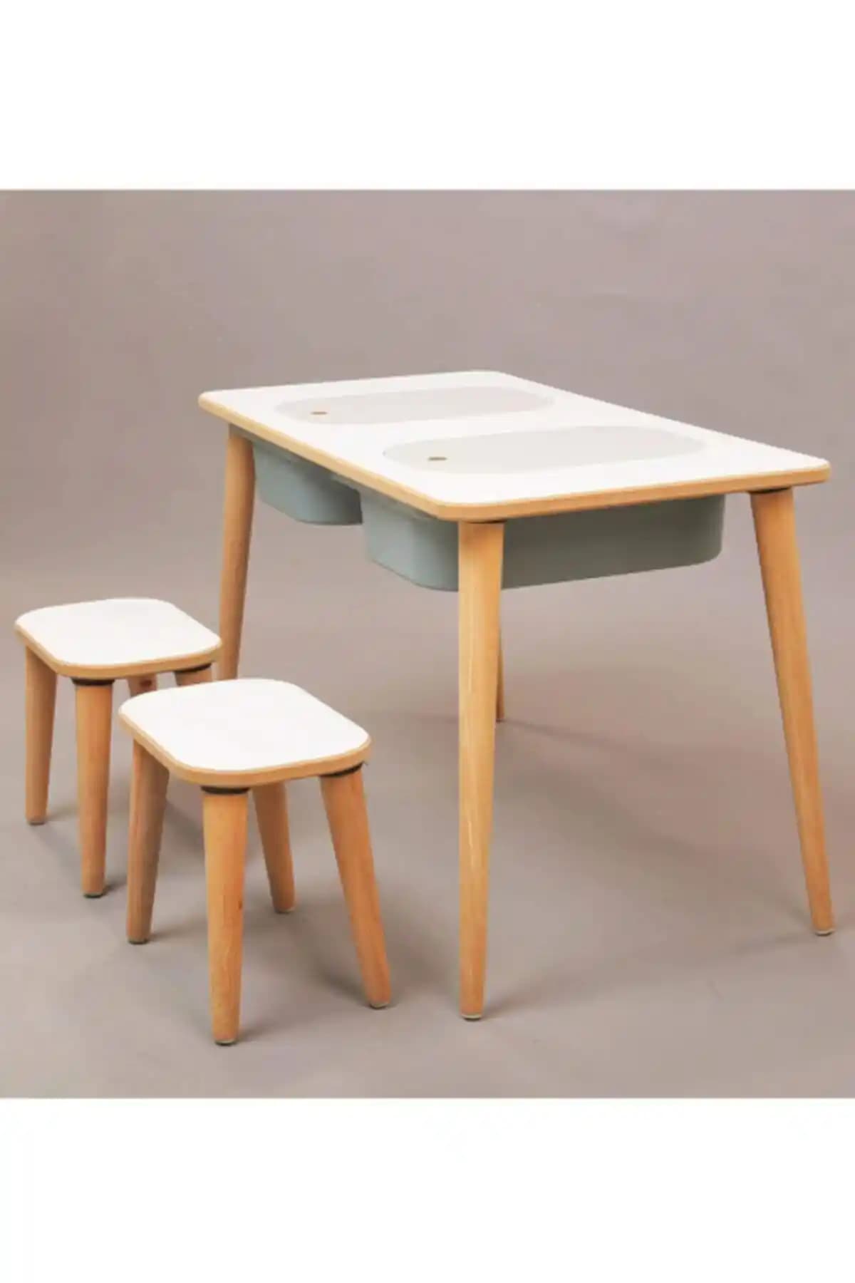 Moniev Çocuk Oyun Etkinlik Çalışma Masası: Güvenli ve Estetik Tasarım Özellikleri