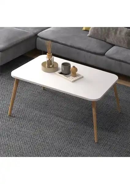 Monte Sehpa Soul Orta Sehpa Beyaz Modern Tasarım ve Dayanıklılık Özellikleri