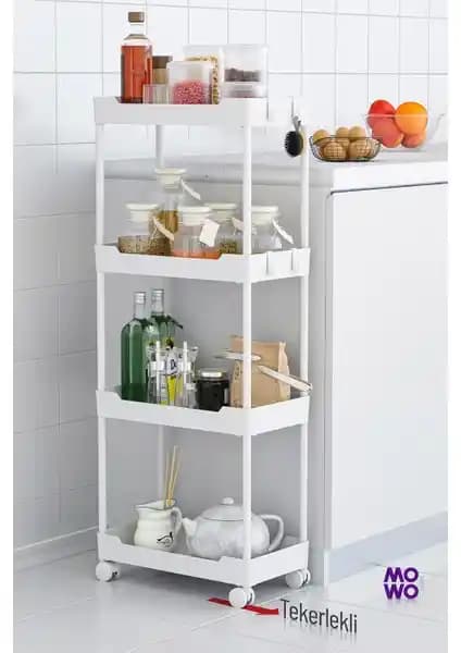Mutfak ve Banyo Düzenleyicileri Karşılaştırması: Mowo Home ve Omaş Ahir Tekerlekli Raflar