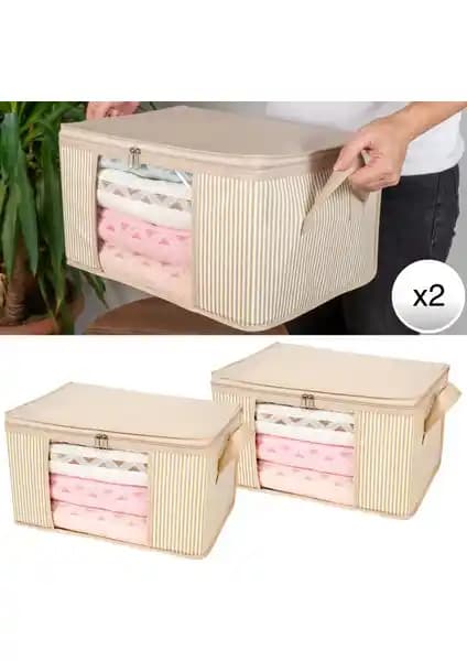 Nacarev Küçük Boy Pencereli Hurç Seti ile Evde Düzen ve Koruma Sağlayın