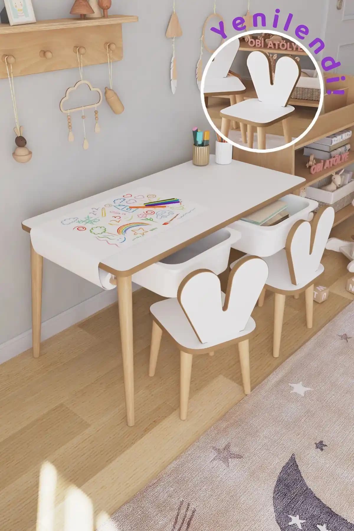 OBİ Atölye Çocuk Aktivite Masası ve Resim Kağıdı Rulo İncelemesi