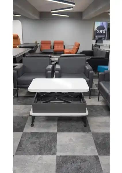 Ofis Sekiz Smart 5 Kademeli Tekerlekli Akıllı Sehpa: Çok Fonksiyonlu Modern Tasarım
