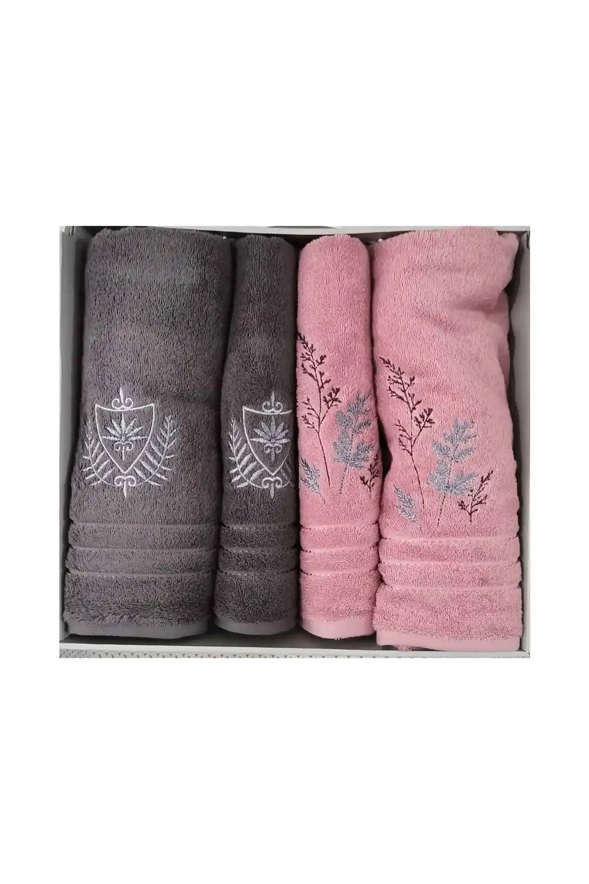 Özdilek Soft Leaf Best Set Hamam Takımı: Şık ve Konforlu Banyo Deneyimi İçin Ideal