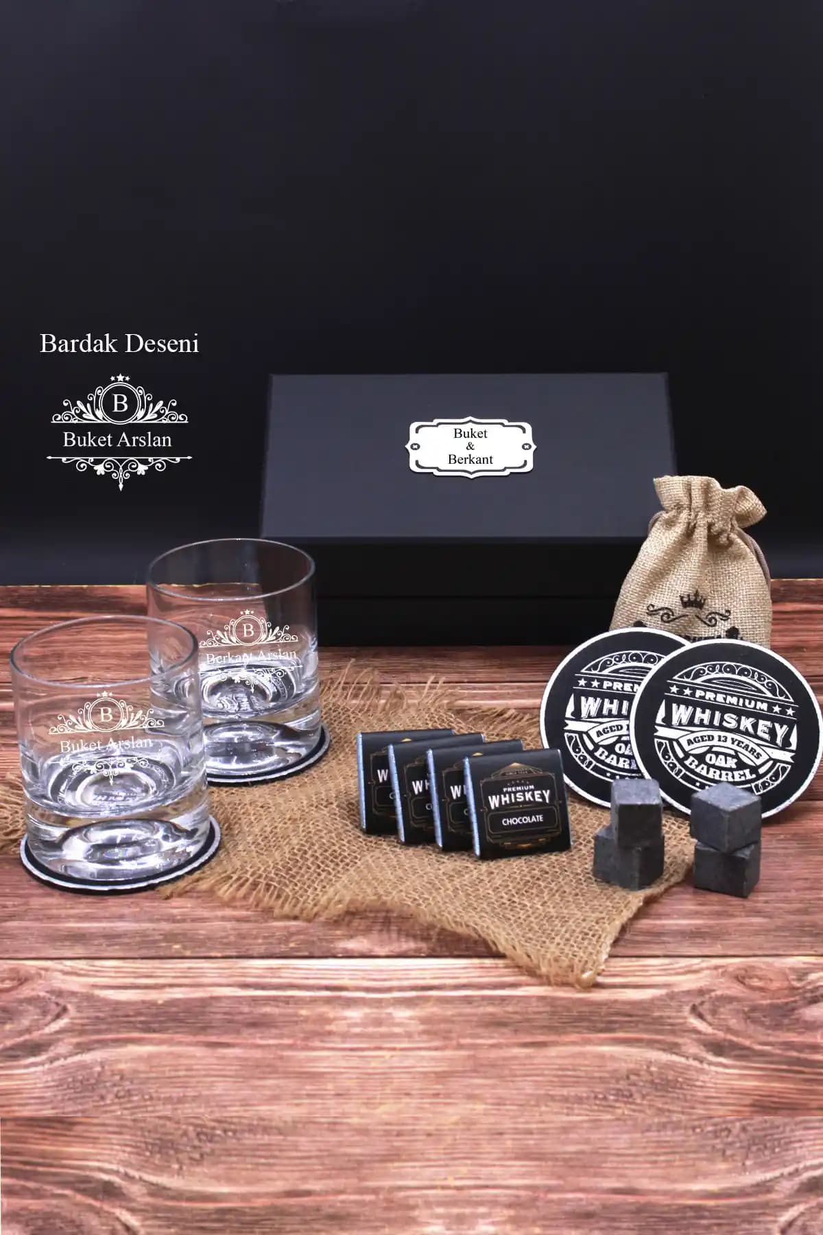 Paranagöre Kişiye Özel İsimli Viski Seti Şıklık ve Fonksiyonelliğin Buluşması