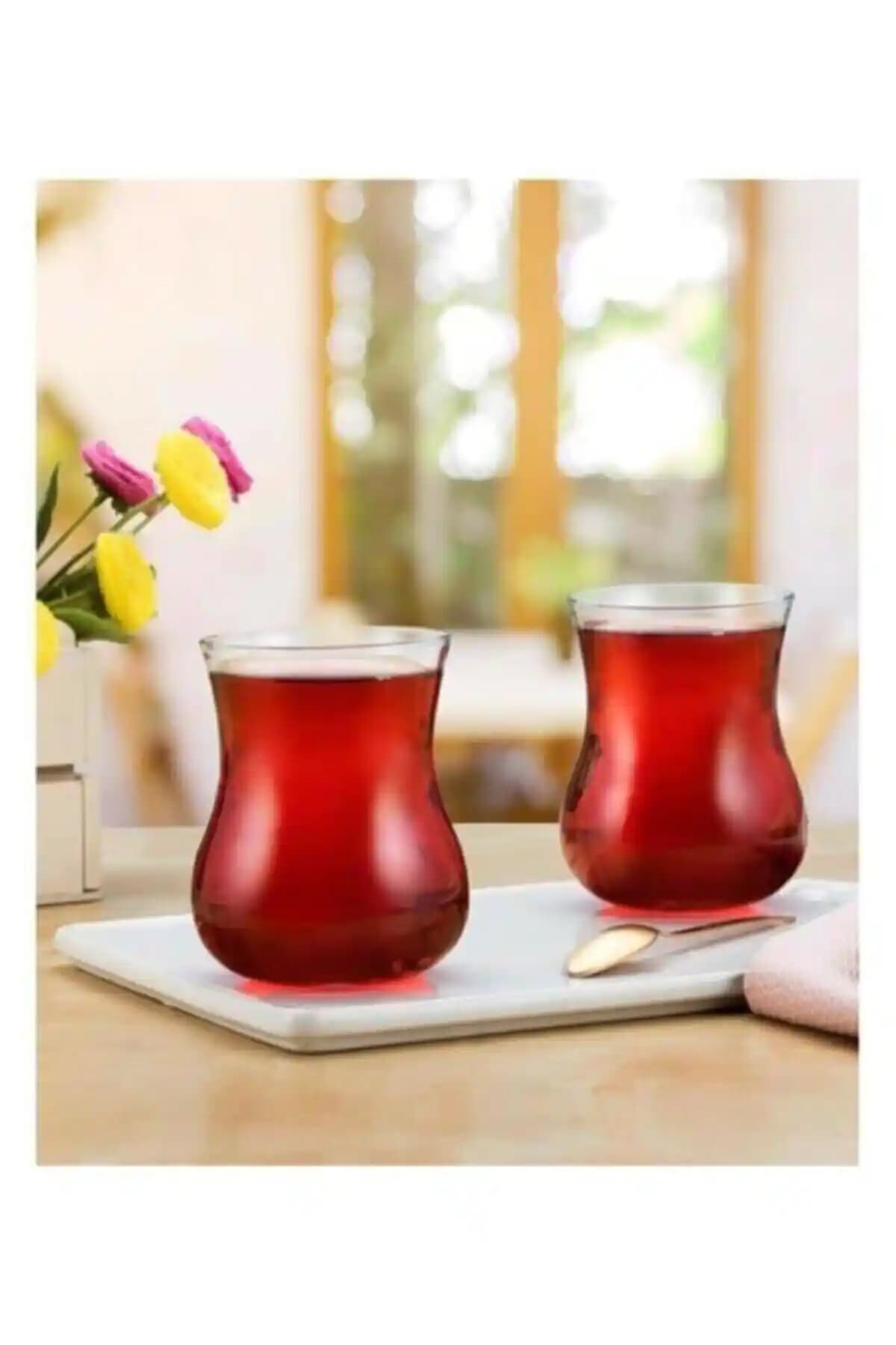 Paşabahçe 42801 Semaver Çay Bardağı Modern Tasarım ve Pratik Kullanım Özellikleri