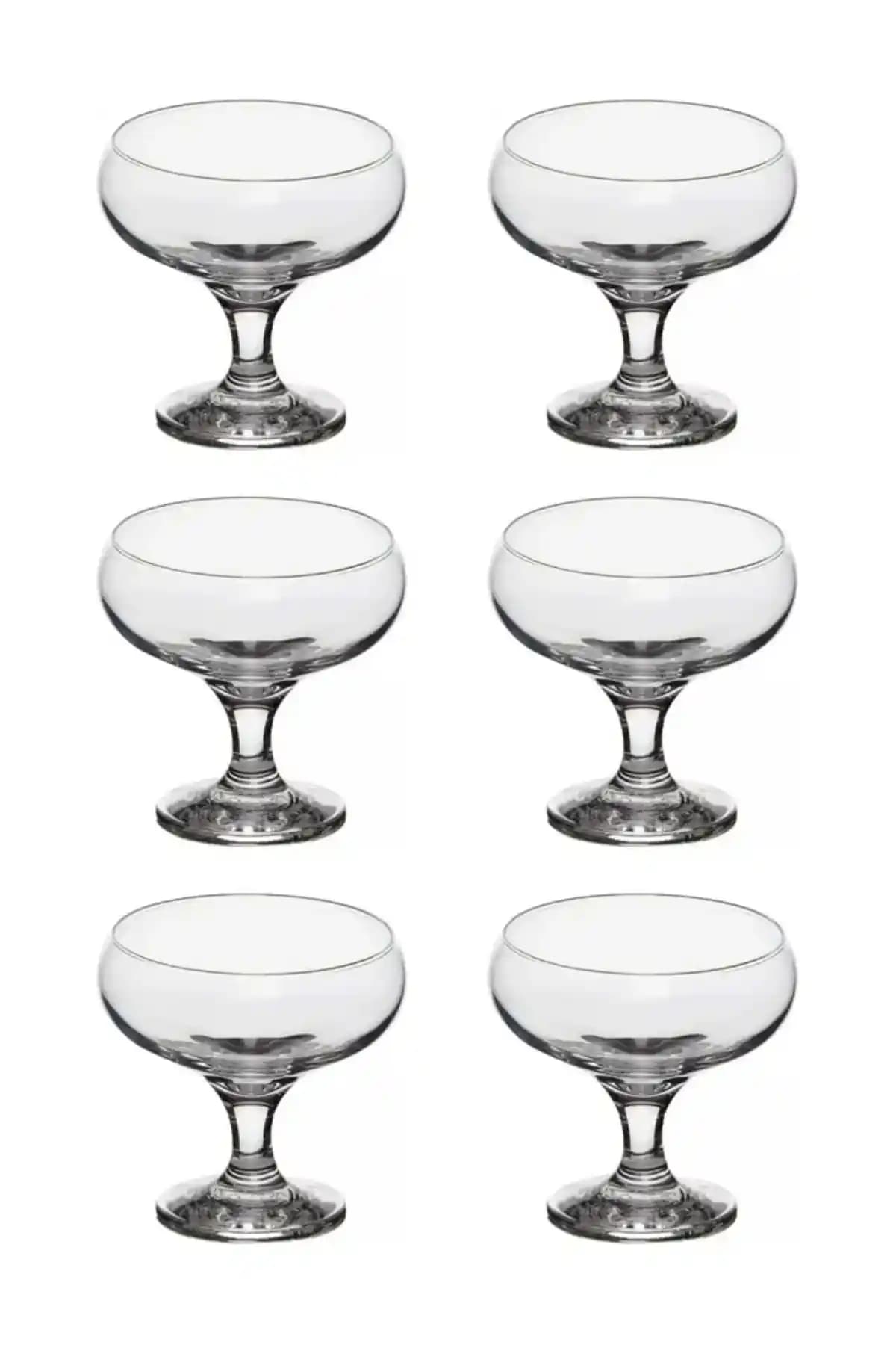 Paşabahçe 6'lı Ice Ville Dondurma Kaseleri Modern ve Şık Tasarımıyla Sofralarınıza Zarif Dokunuş