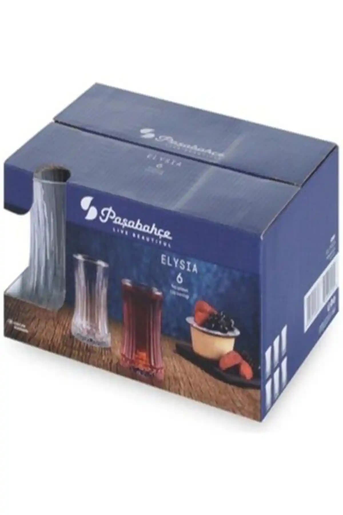 Paşabahçe Elysia Çay Bardak Seti: Şık ve Dayanıklı Cam Tasarımıyla Günlük Kullanım