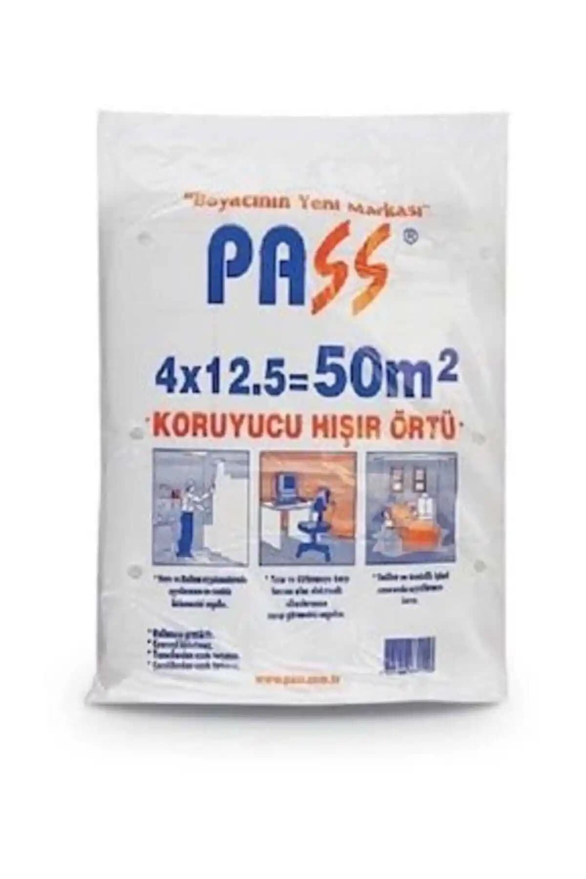 PASS Naylon Koruyucu Hışır Örtü 50 M2 Dayanıklı ve Estetik Masa Koruma Çözümü