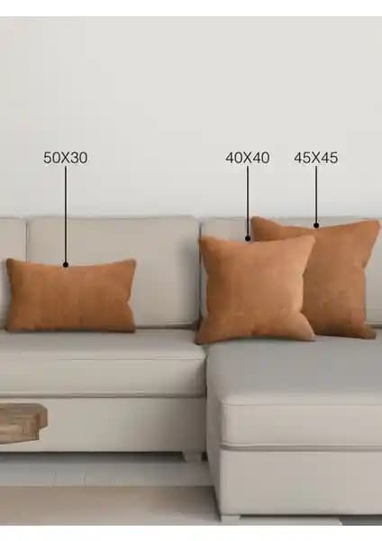 Perle Home Günlük Serisi Antik Renkli Kırlent Yastık Kılıfı: Şıklık ve Kalitenin Buluşması