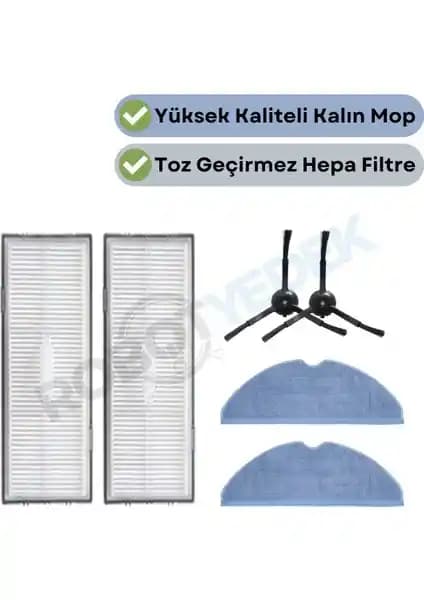 Roborock S8 ve S8+ Uyumlu Yedek Parçalar ile Temizlik Performansını Artırın