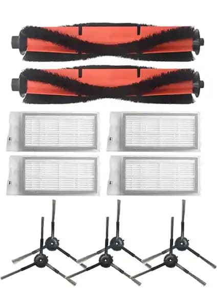 Roidmi Eve Plus Robot Süpürge Yedek Parçaları 12'li Set ile Temizlik Performansını Artırın