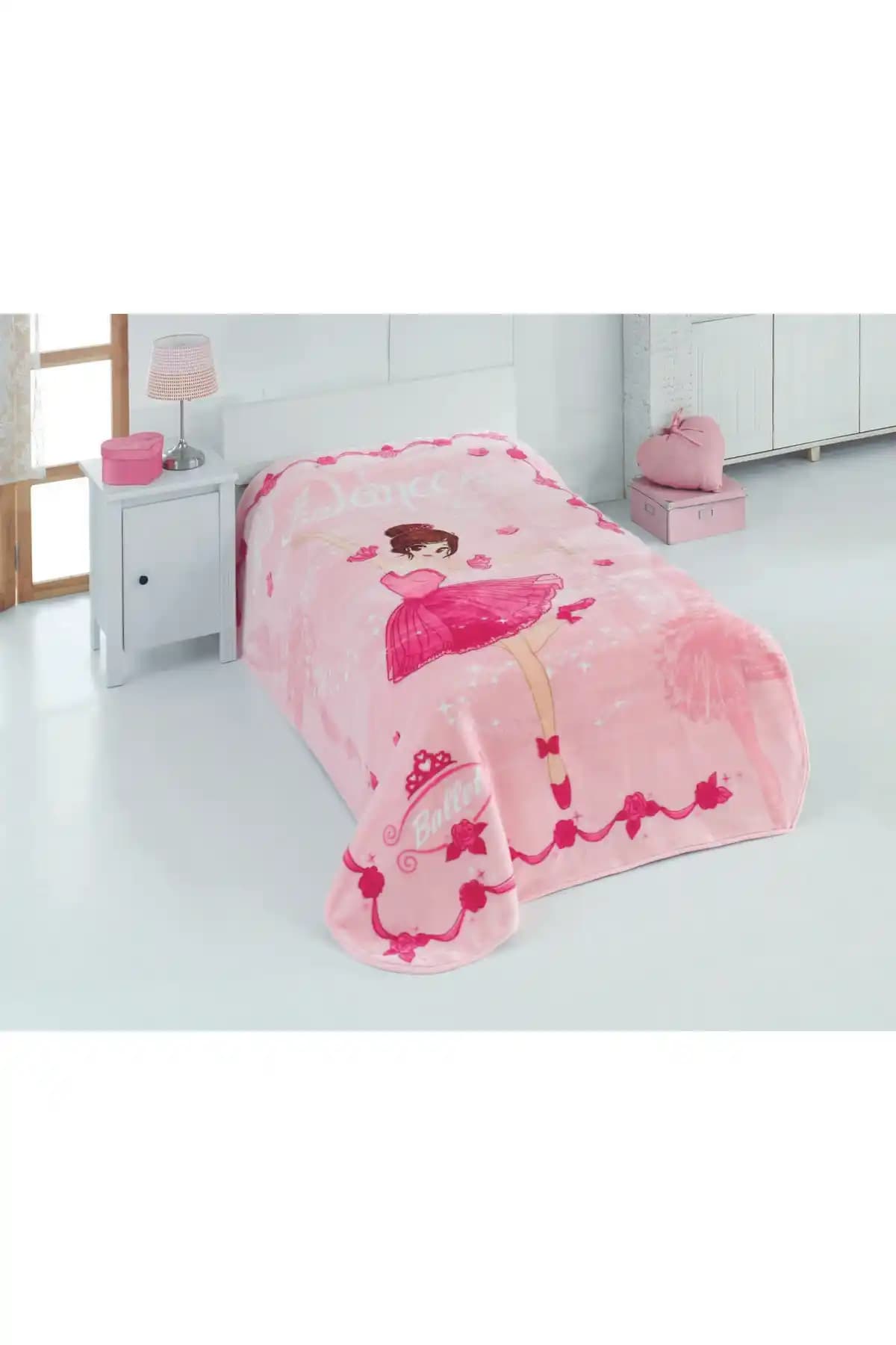 Sarar Tek Kişilik Gift Pembe Çocuk Battaniyesi: Dayanıklı, Pratik ve Estetik Tasarım