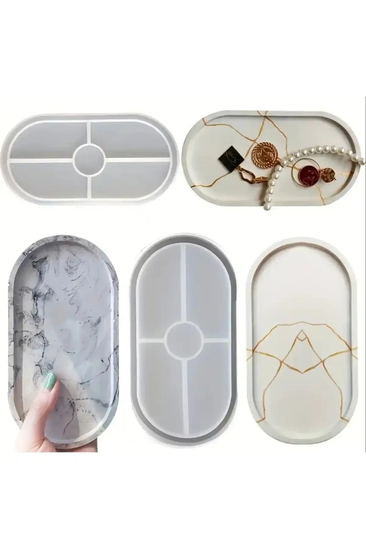 Silikon Epoksi Oval Kalıp ile Estetik ve Pratik Sunumlar Hazırlama Rehberi