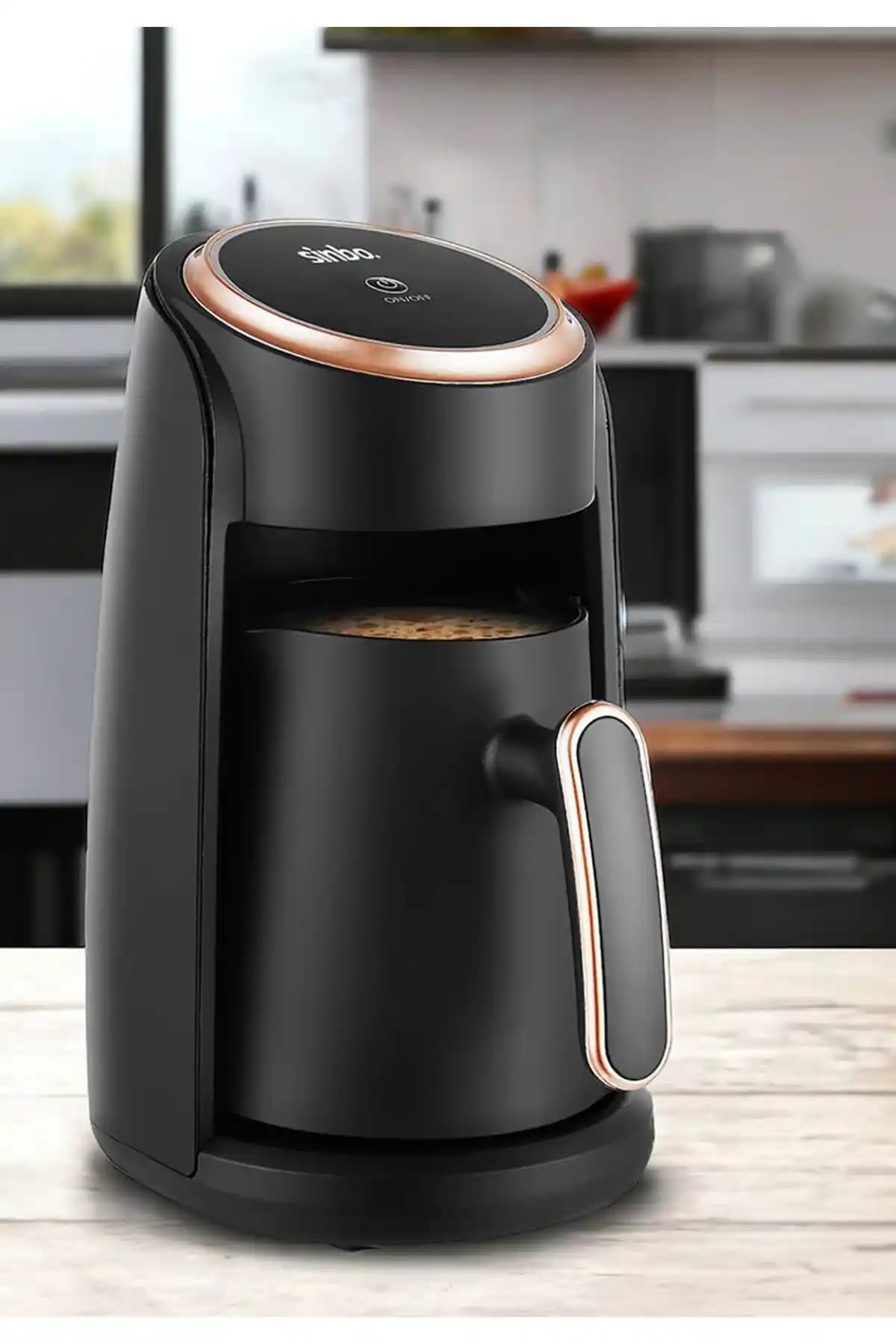 Sinbo SCM-2977 Otomatik Türk Kahve Makinesi: Modern Tasarım ve Yüksek Kaliteyle Kahve Keyfi