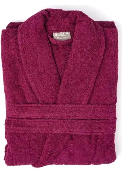 Soley Minerva %100 Pamuklu Unisex Bornoz Yüksek Kalite ve Konfor Sağlar