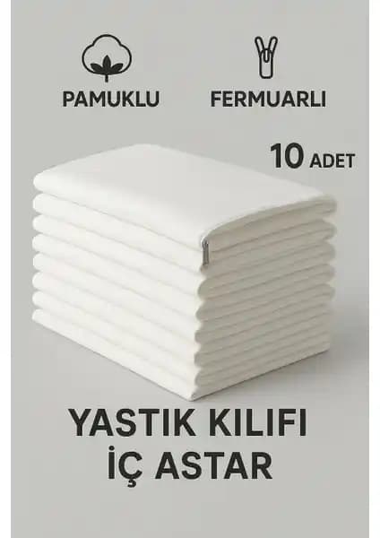 Suvay Pamuklu Fermuarlı İç Yastık Kılıfı: Hijyen ve Konfor İçin Uygun Seçenek