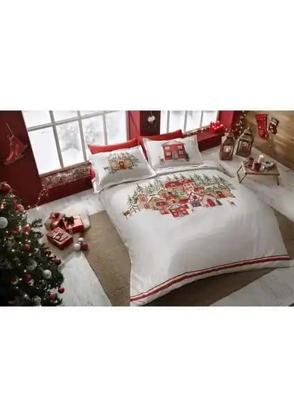 Taç Santa Çift Taraflı Saten Nevresim Takımı Yatak Odası Şıklığı ve Konforu İçin