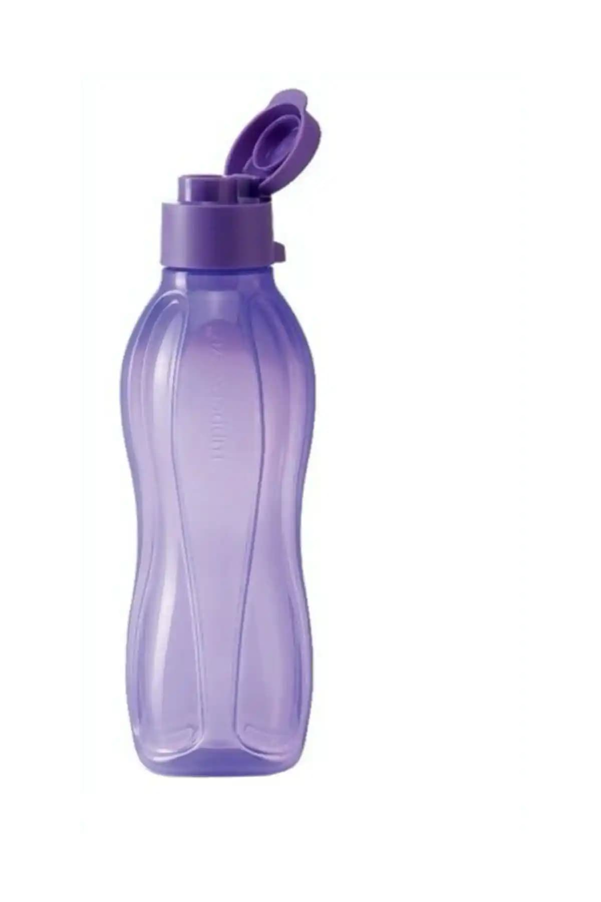 Tupperware Eko Şişe Mor Pratik Kapak 500 ml Sağlam ve Kullanışlı Tasarım