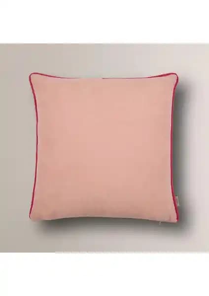 Vanilla Home Efe Biye Detaylı Düz Kırlent Kılıfı Modern ve Şık Tasarım ile Ev Dekorasyonunuza Zarif Dokunuş