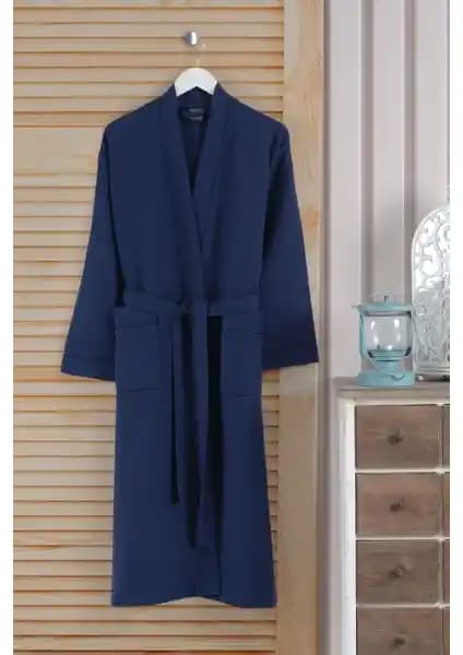 Varol Dama Serisi Kimono Yaka Pike Bornoz Sabahlık: Yüksek Kalite Pamuk ve Şık Tasarım