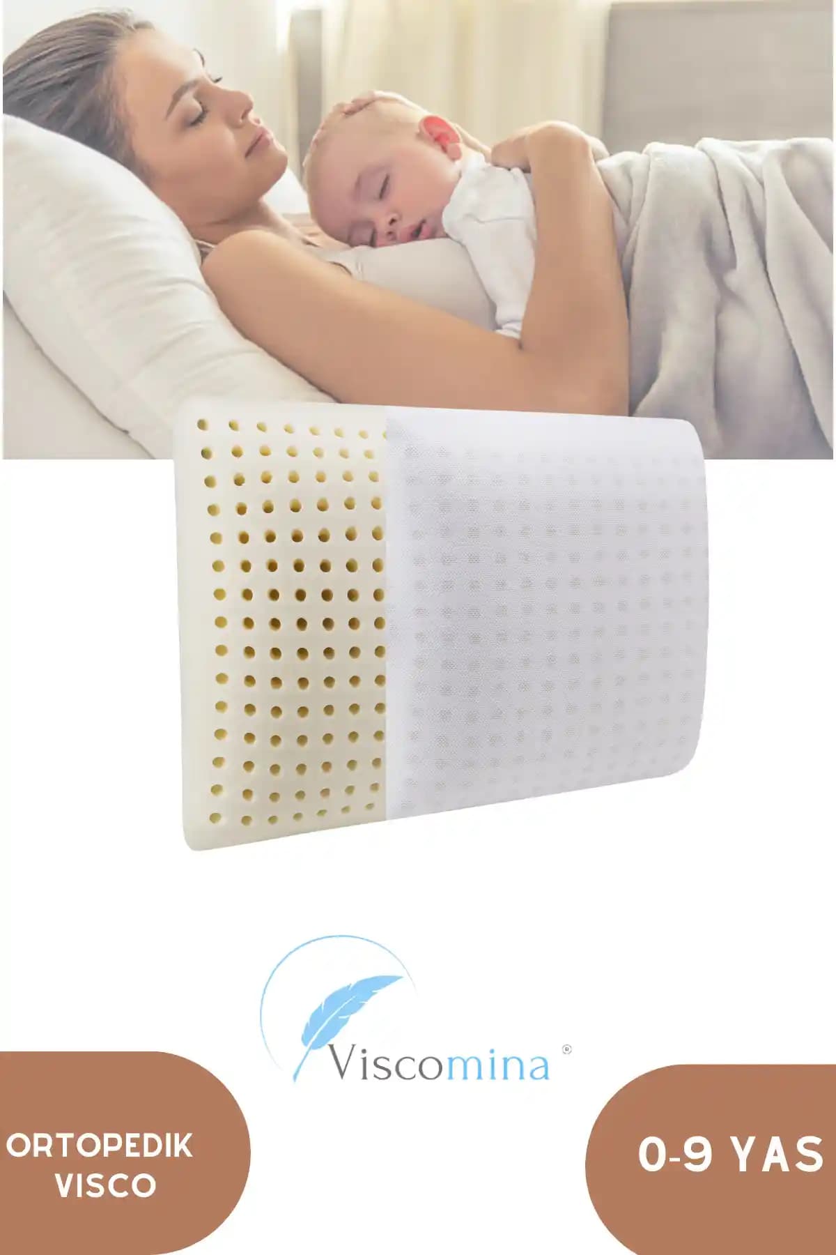 Viscomina Ortopedik Çocuk Yastığı: Sağlıklı ve Konforlu Uyku İçin Ergonomik Çözüm