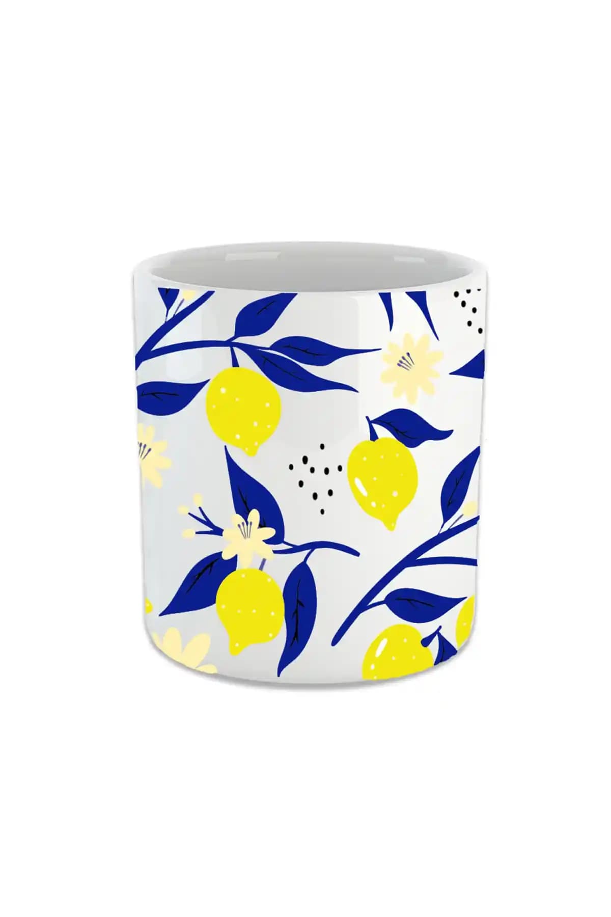 Vivas Limon Double Kahve Fincanı Şık ve Modern Tasarımıyla Kahve Keyfini Artırır