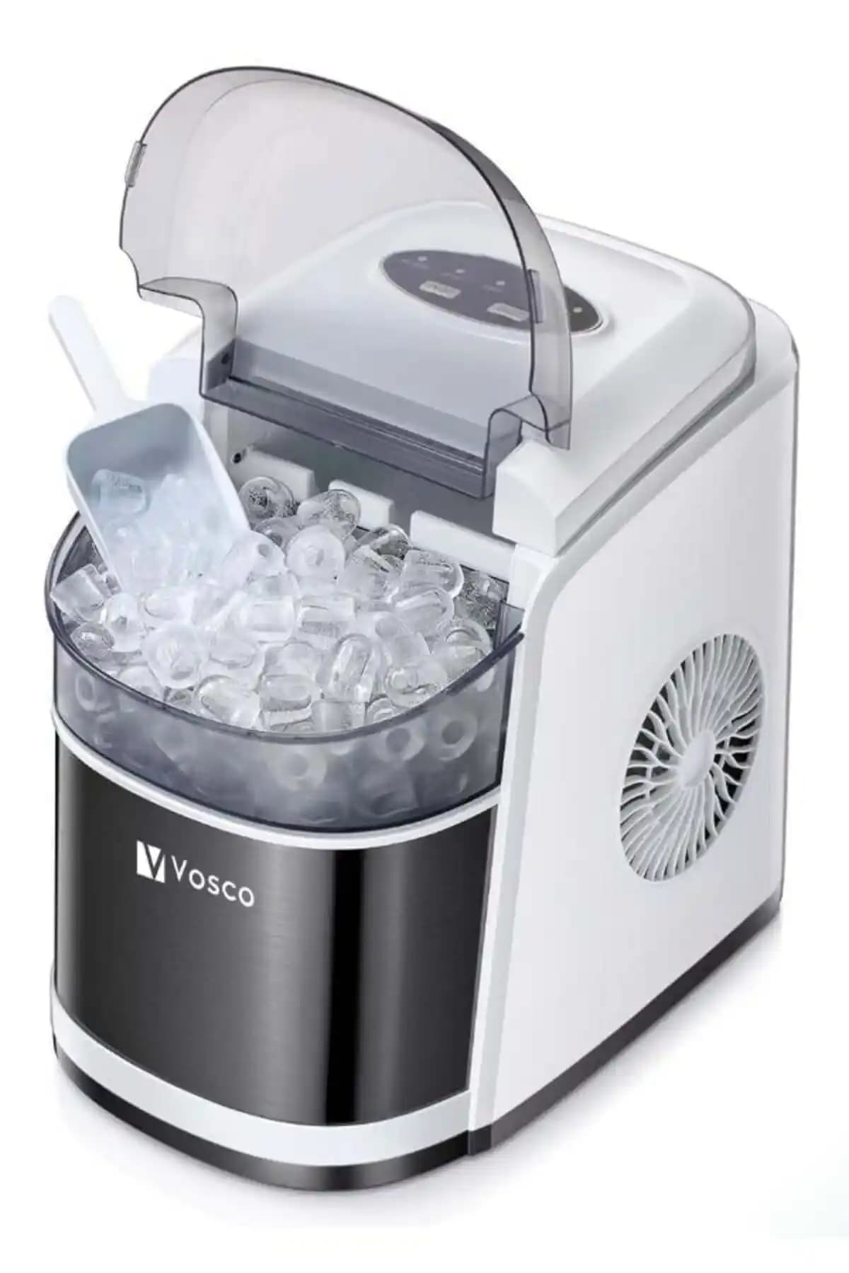 Vosco 12 Kg Set Üstü Buz Makinesi Günlük Kullanım İçin Pratik ve Dayanıklı Çözüm