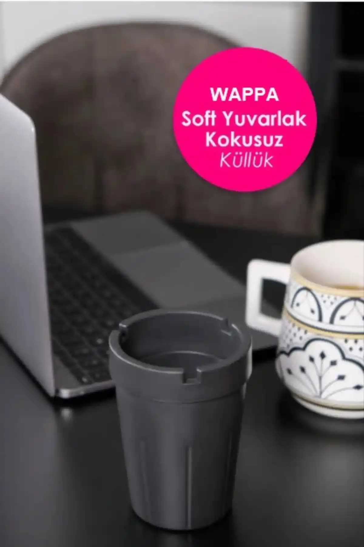 WAPPA Yuvarlak Kokusuz Küllük: Sigara İçenler İçin Modern ve Hijyenik Çözüm