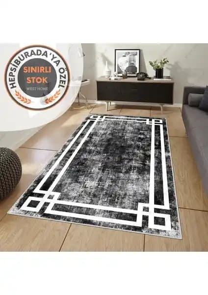 West Home Dijital Baskı Yıkanabilir Kaymaz Taban Halıları Karşılaştırması