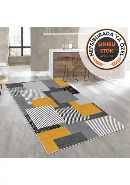 West Home Modern Yıkanabilir Kaymaz Halı Modelleri ve Özellikleri