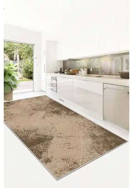 West Home Yıkanabilir Kaymaz Leke Tutmaz Salon Halısı Modern ve Sağlıklı Kullanım İçin Uygun