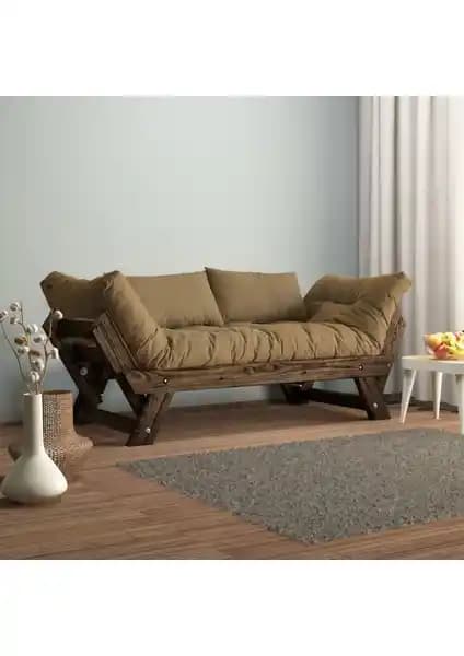 Woodesk Adalar Masif Ceviz Kanepe Serisi Modern ve Doğal Tasarım Özellikleri