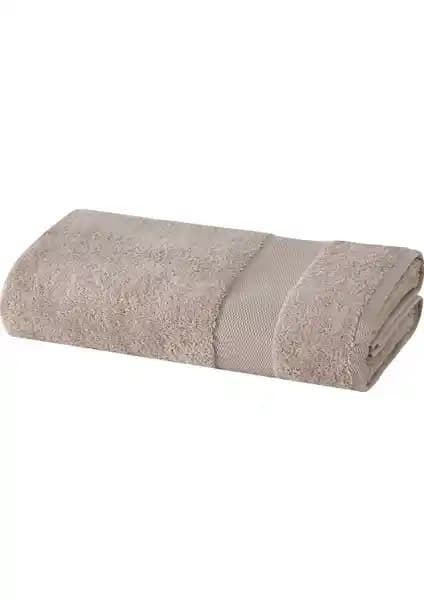 Yataş Bedding Essentials %100 Pamuk Bej Banyo Havlusu Konfor ve Dayanıklılık Sunar